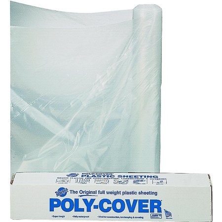 ORGILL POLY Poly Film, 100 ft L, 28 ft W, Clear 6X28-C